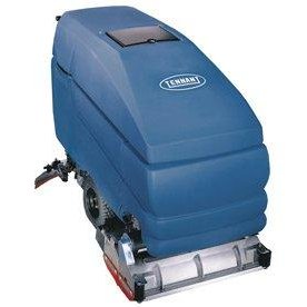 Tennant 5680 cylindrical scrubber dryer has a 114 litre solution tank