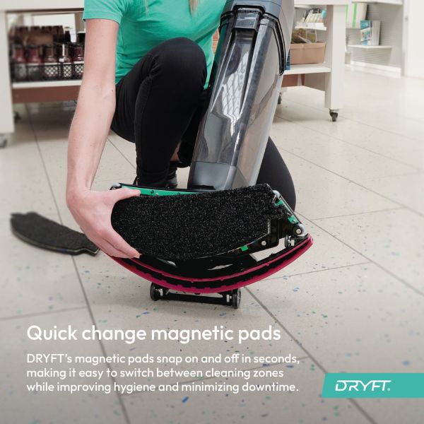 dryft scrubber - magentic pads