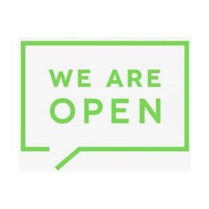 We Are Open, 11.11.2020 RESIZED IMAGE